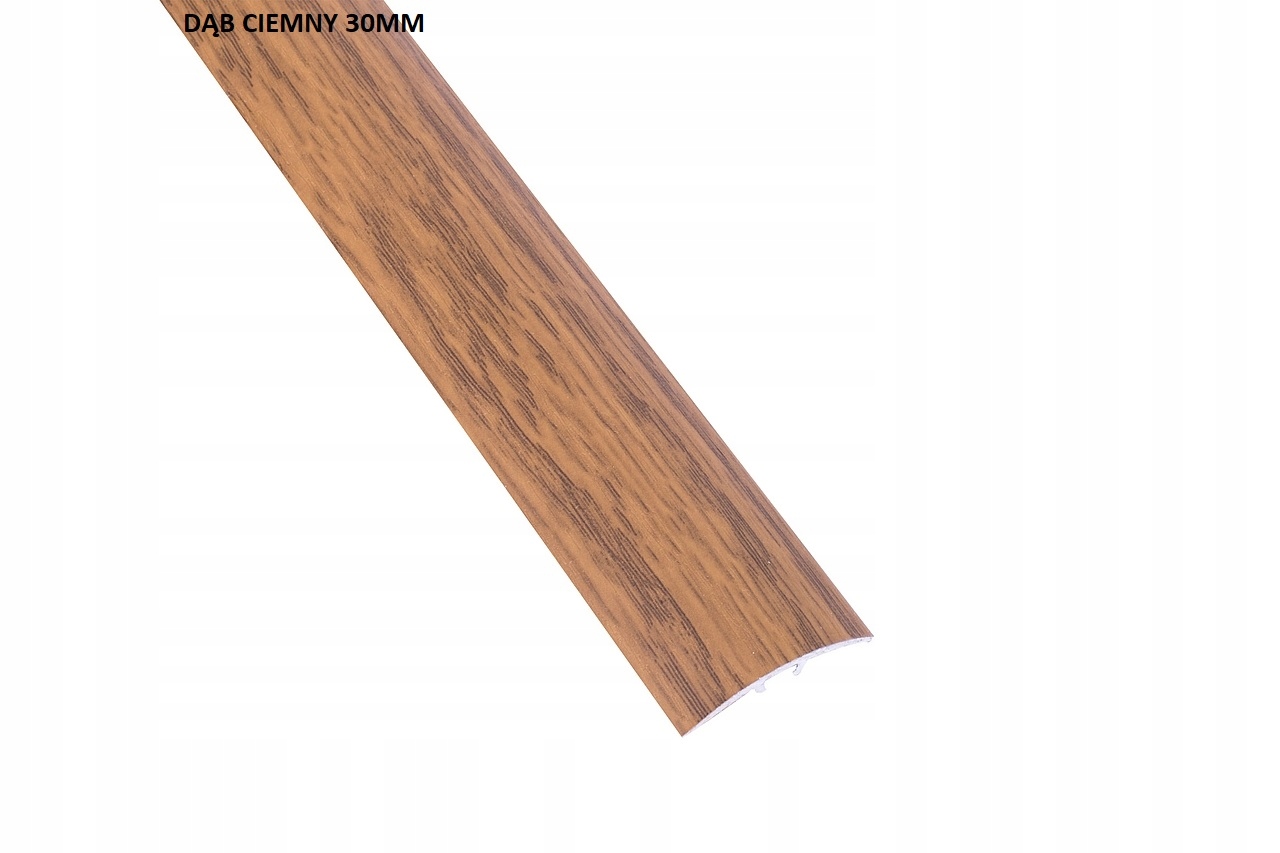 Listwa Progowa 30mm, Drewnopodobna 180cm Aluminium Szerokość 30 mm