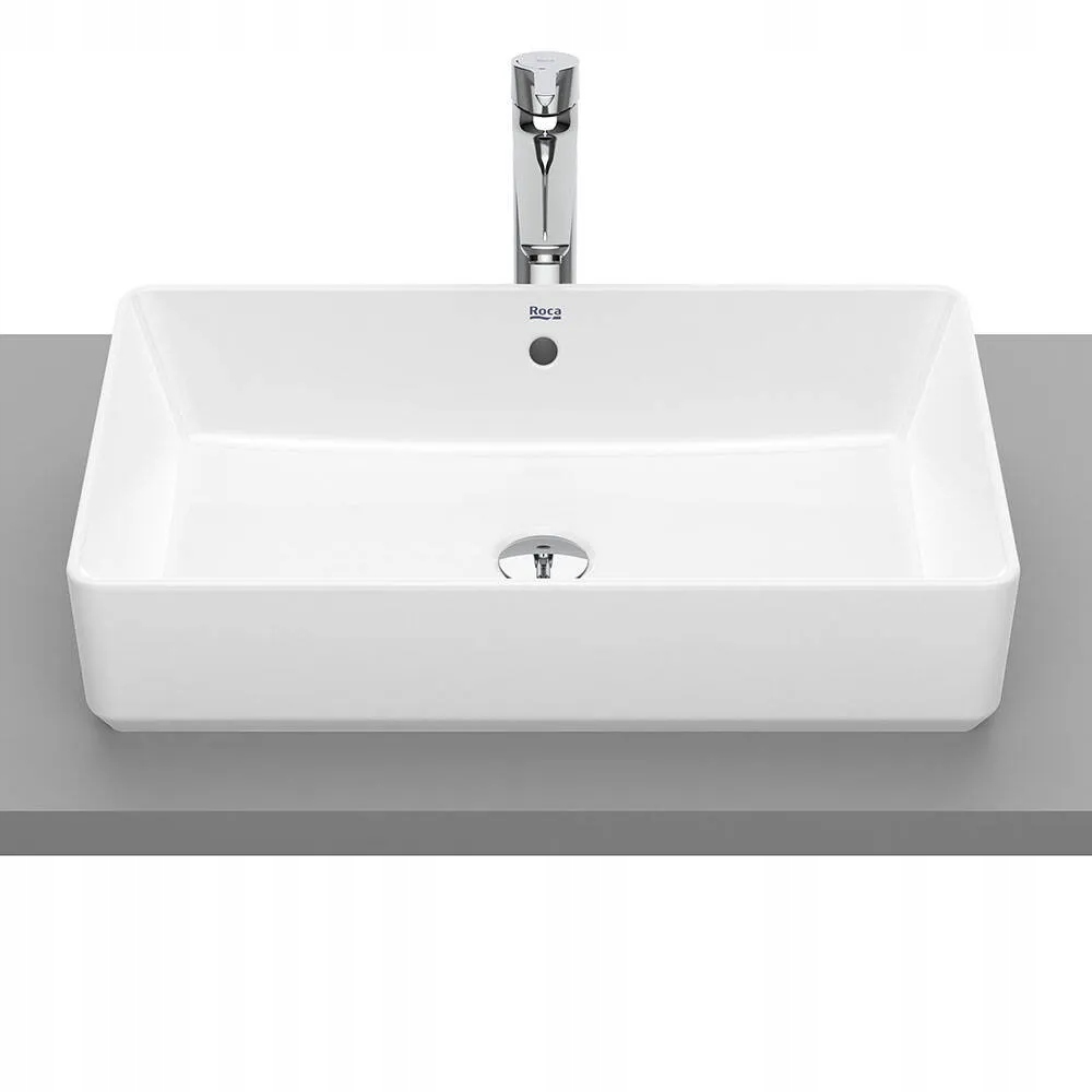 UMYWALKA NABLATOWA Roca Gap 60x37 cm z przelewem biała