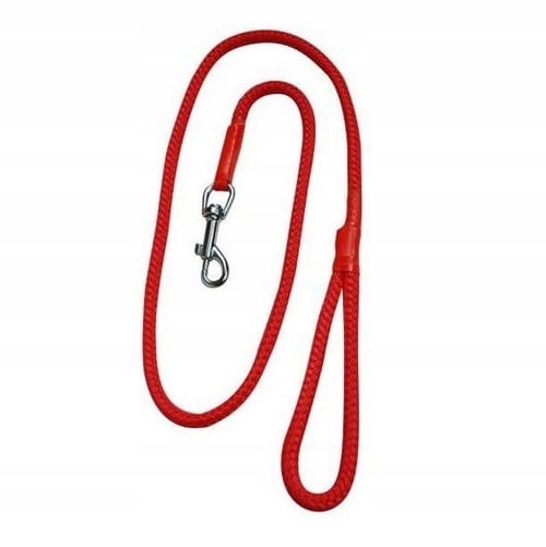 

Chaba smycz linka - 6mm x 120cm czerwona York