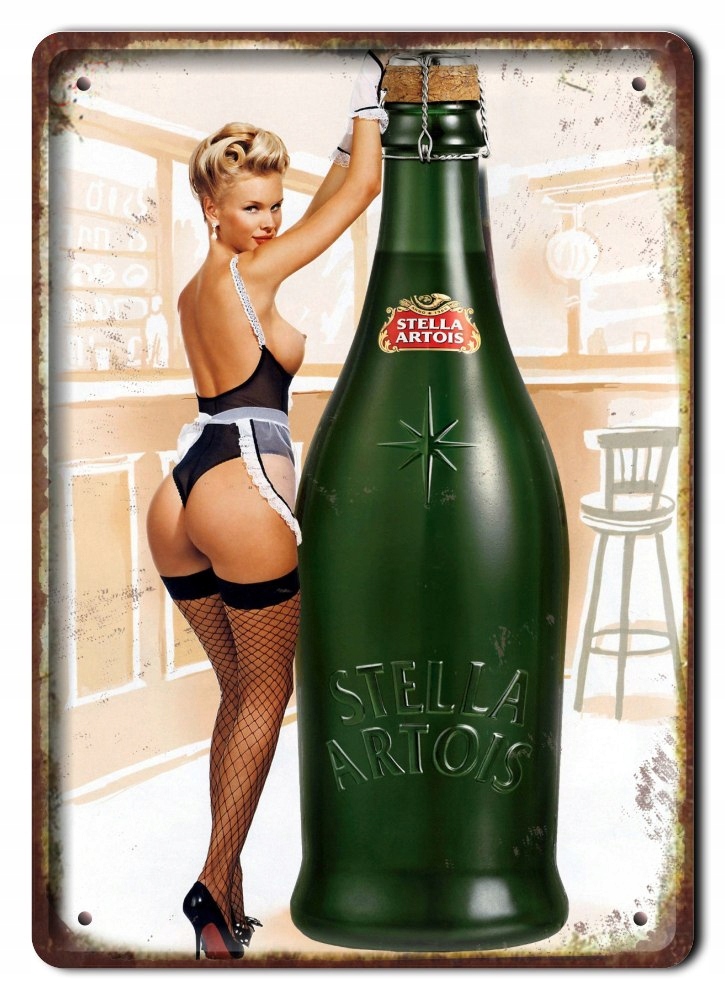 Piwo Plakat Metalowy Szyld Obrazek Retro #07235