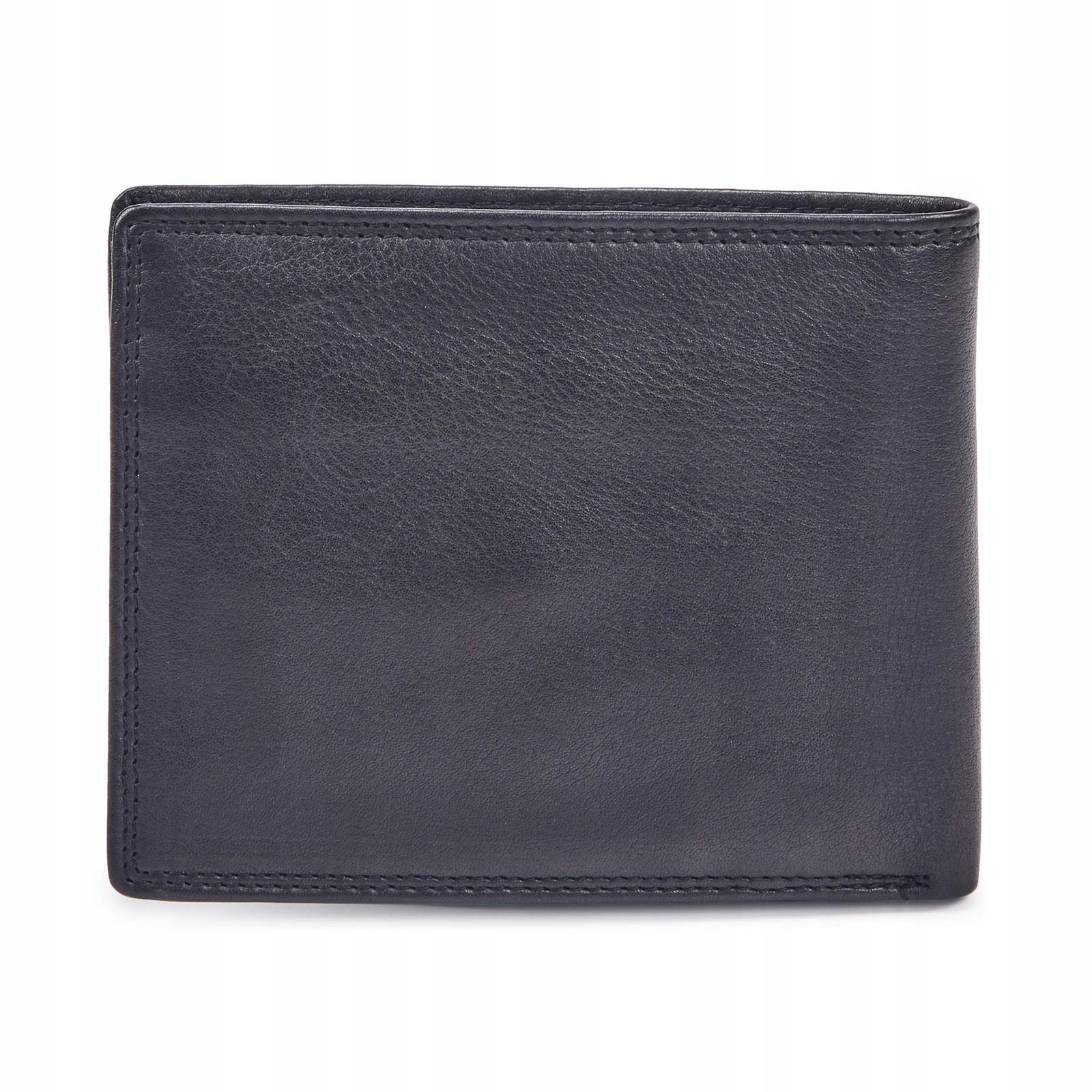 ORYGINALNY SKÓRZANY MĘSKI PORTFEL RFID XXL NORDEE Marka NORDEE