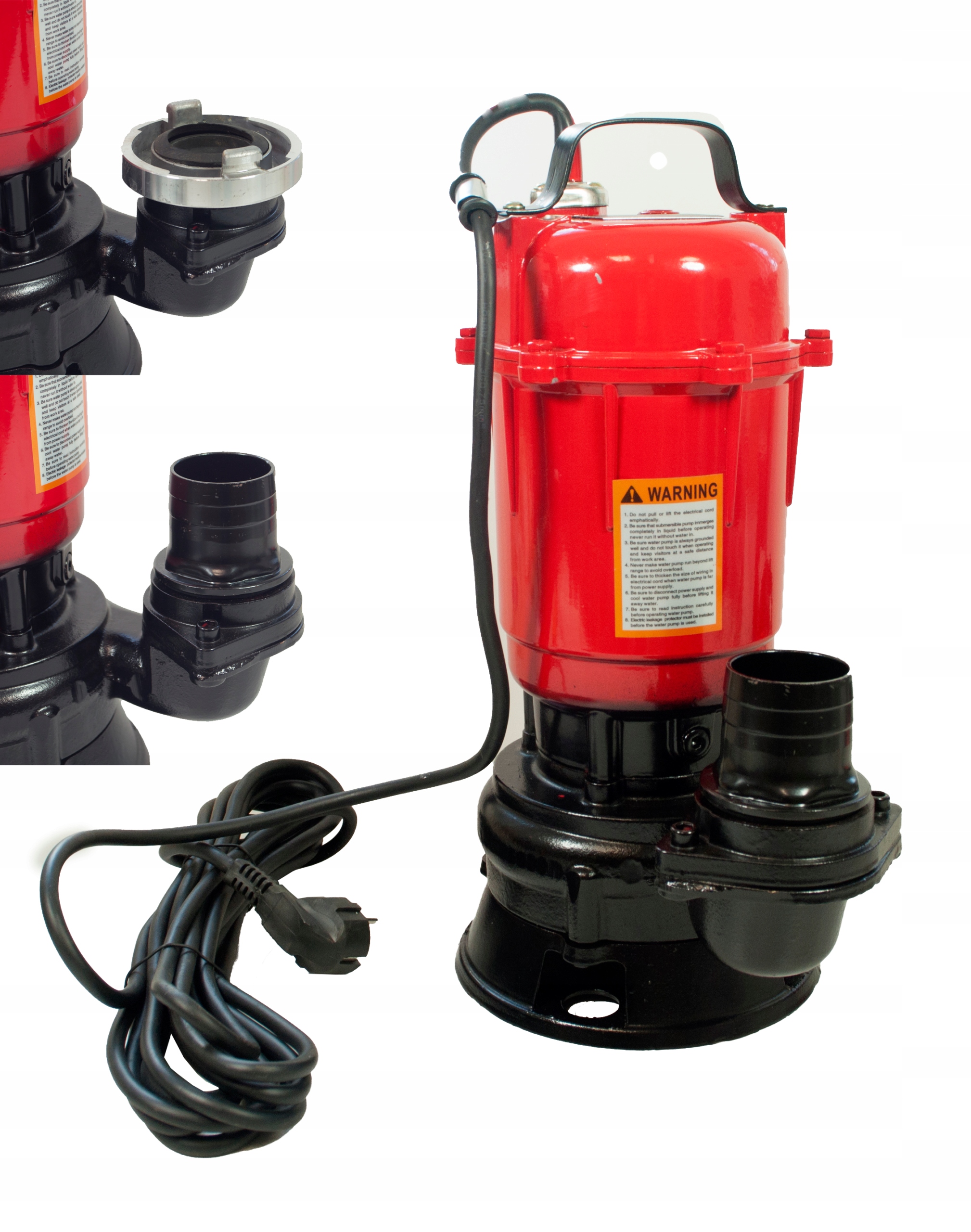 Pompa Do Szamba Do Ścieków Sterling Do Wody Brudnej Czystej 3200W Fast Fix