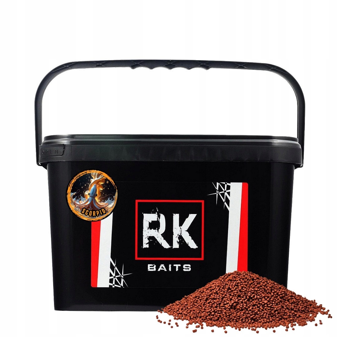Pellet wiaderko Rk Baits Scorpid 2mm 3kg Scopex Squid