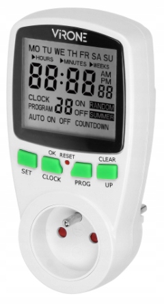 

Programator Czasowy Timer Włącznik Wyłącznik 16A