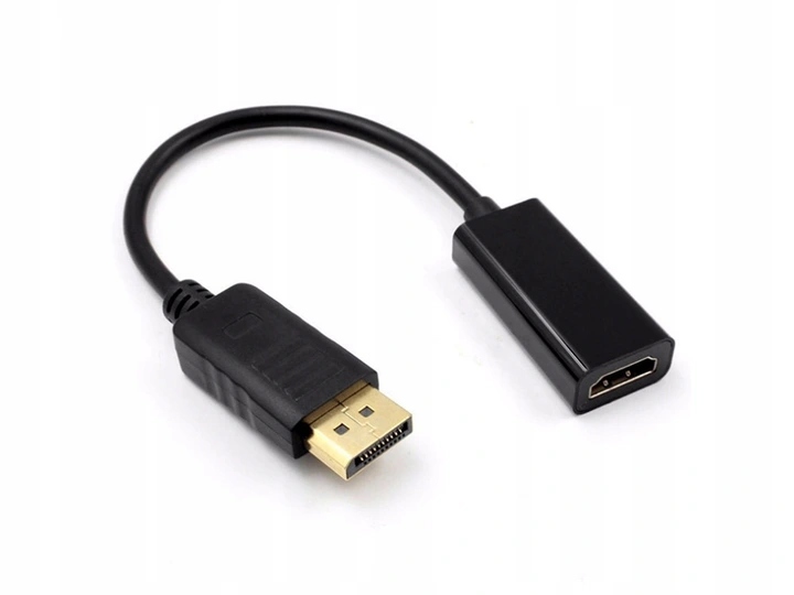 Kabel adapter HDMI Display Port DP przejściówka 4K Zastosowanie Video