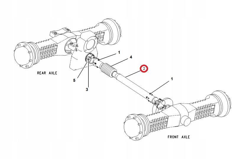 ПРИВОДНОЙ ВАЛ CAT 906 1420274 OEM UNIMOT
