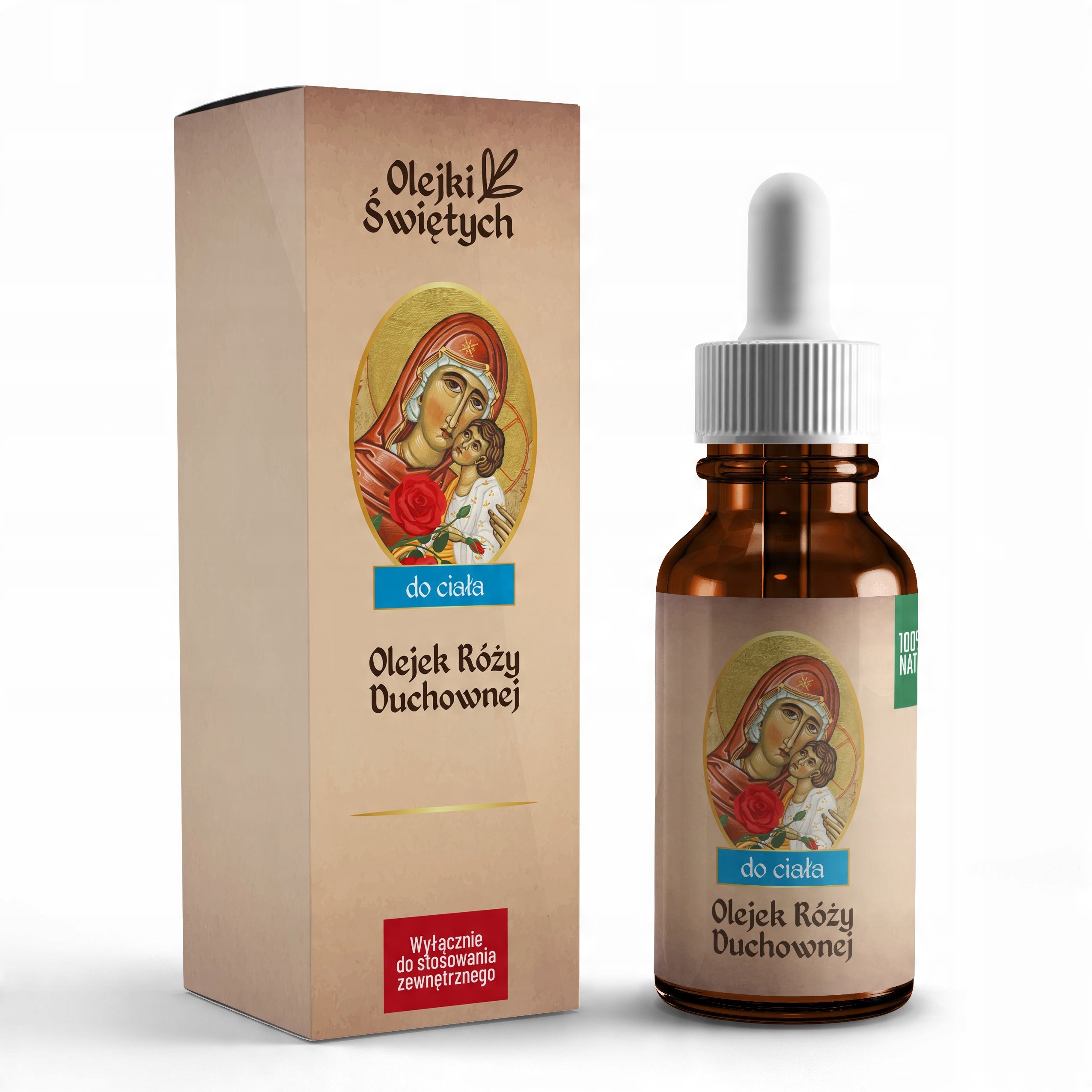 

Olejek Róży Duchownej z płatków roży 50ml