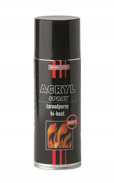 Troton It Hi-heat Lakier żaroodporny czarny 400ml