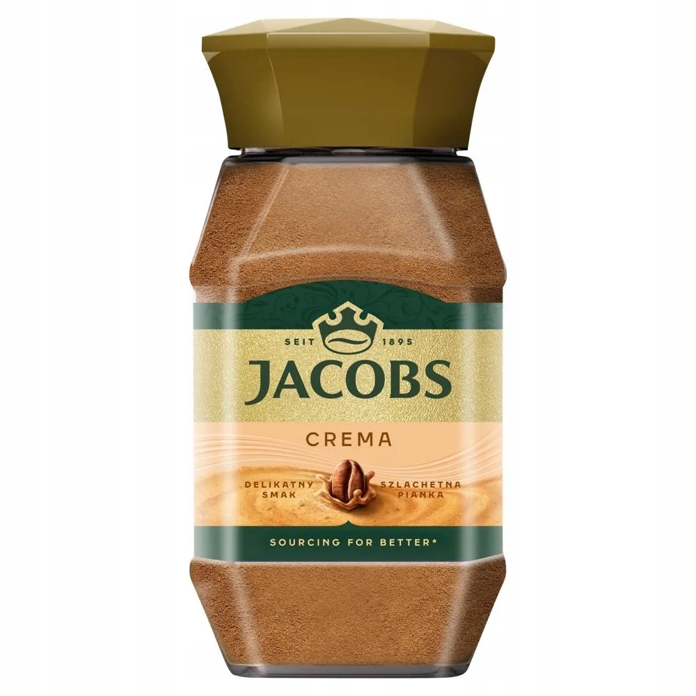 3 Sztuki Jacobs Kawa Cronat Gold 200G Crema Słoik