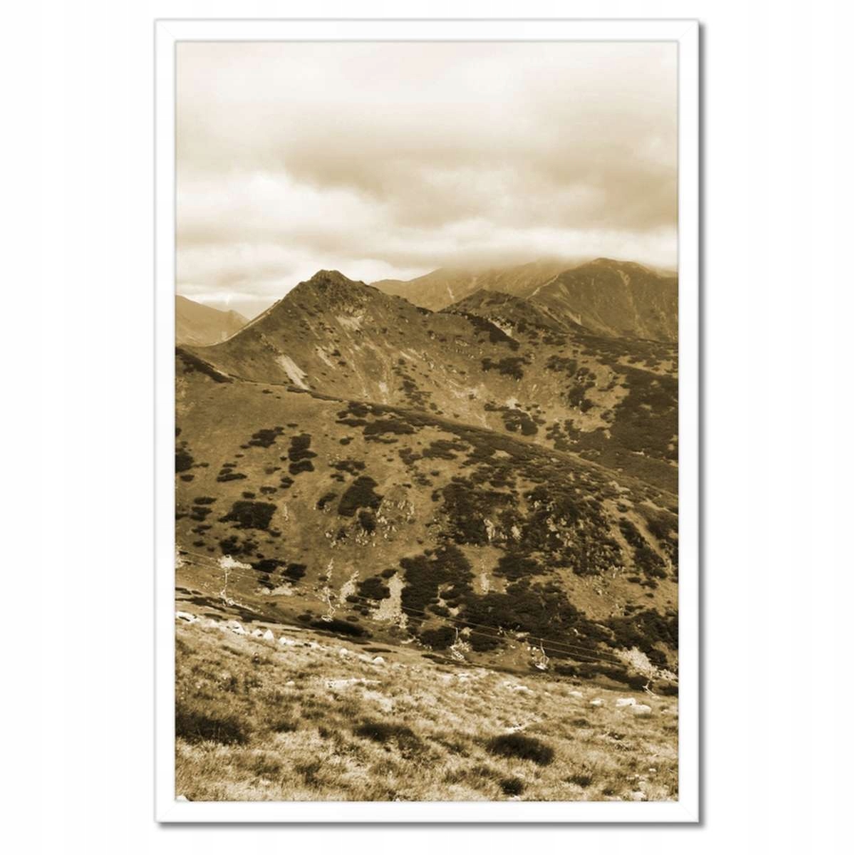 Plakáty v rámu 40x60 Tatry Polské hory Pohled