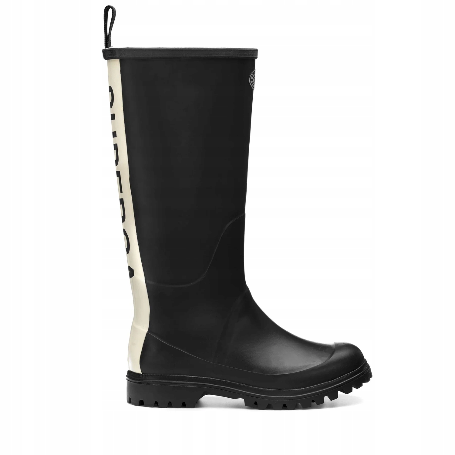 Dámské boty Superga holínky gumáky vysoké do lesa do deště černé vel. 36