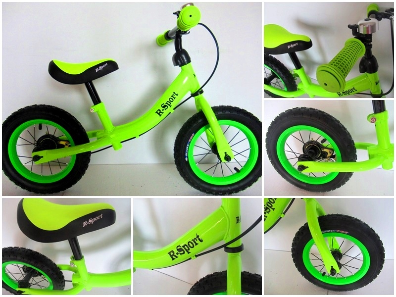 ROWER ROWEREK BIEGOWY POMPOWANE KOŁA 12'' HAMULEC Model Rowerek R3