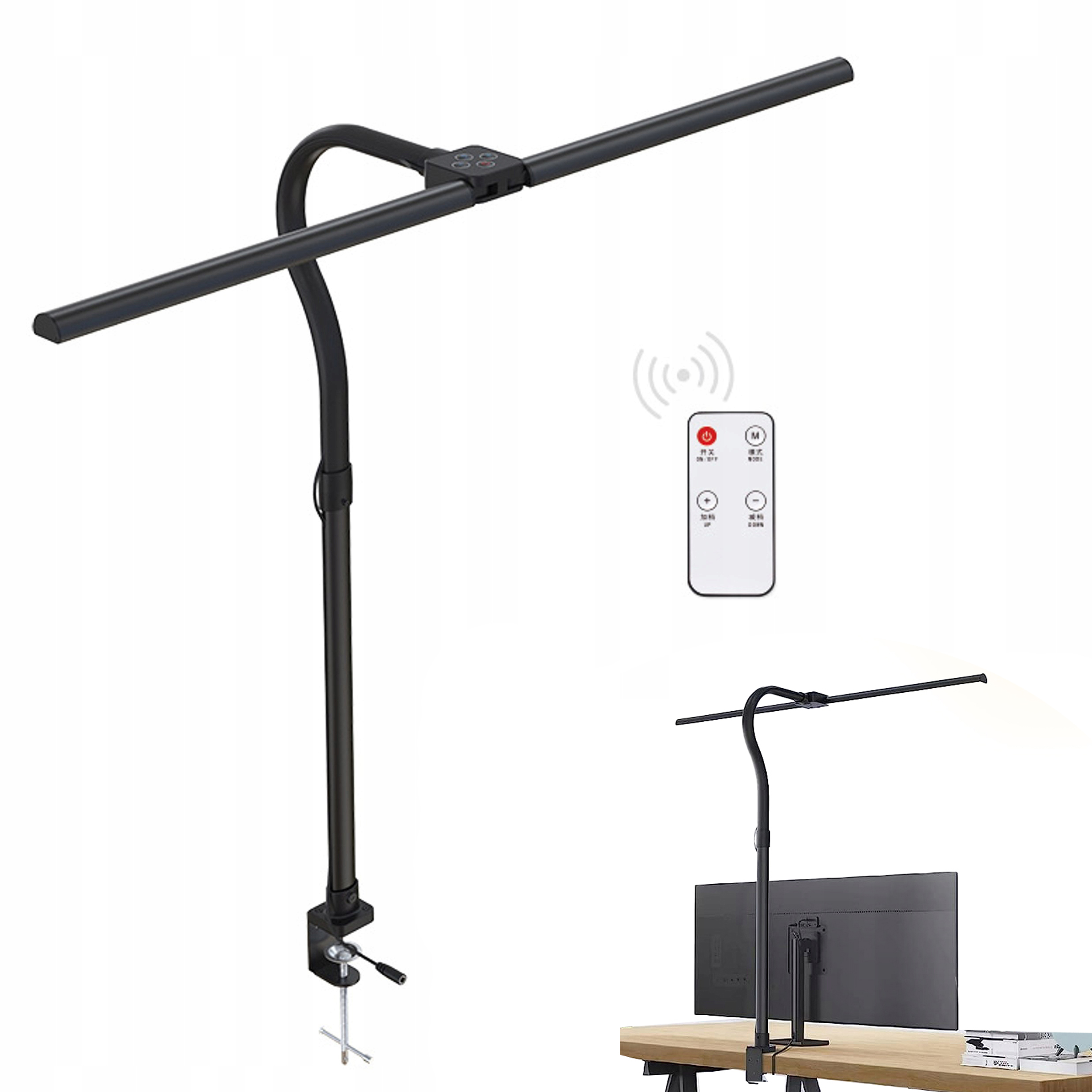 Led stolní lampa 24 v 5 režimech teploty barev kreslící lampa