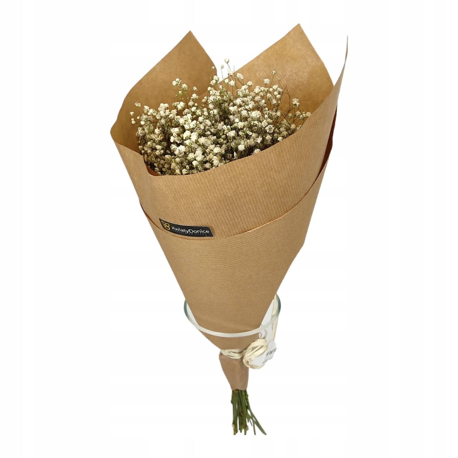 

Suszona Gipsówka gotowy bukiet Biała Dekoracja