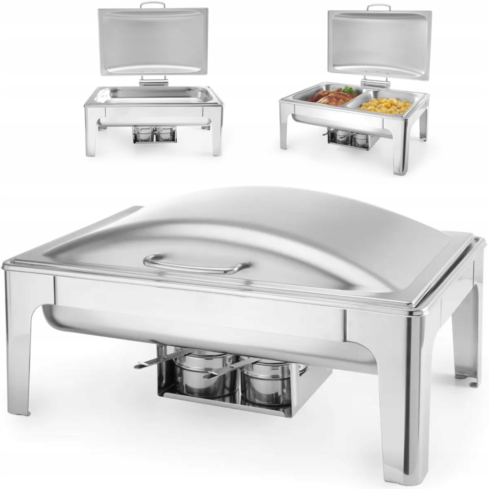 Ohřívač Bemar Pokrmů Na Pastu Svíčky Ocel Gastr Gn 1/1 9L Hendi