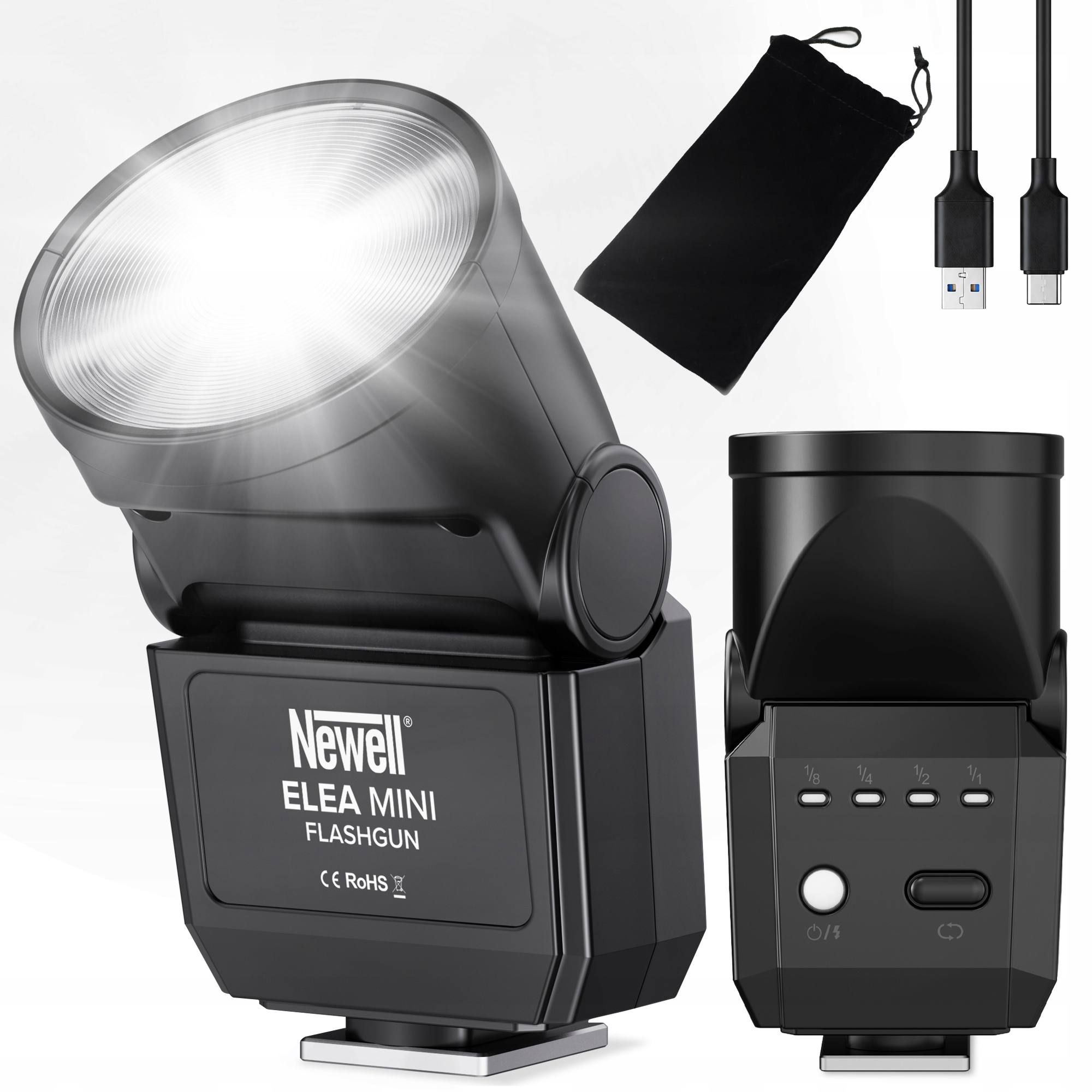 Lampa błyskowa Newell do aparatów fotograficznych kamer na goracą stopke
