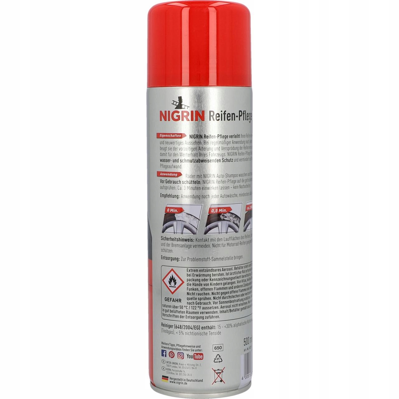 NIGRIN Czernidło Nabłyszczanie Opon Konserwacja Producent Nigrin