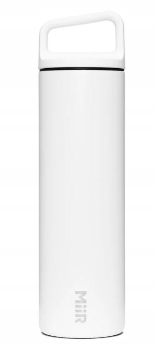 Termos na nápoje ocelová láhev MiiR Basic 590 ml, barva bílá
