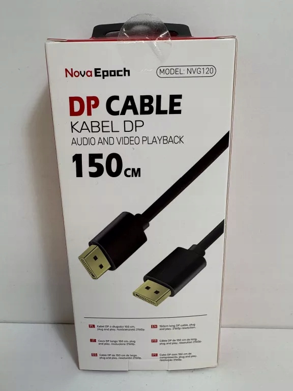 PRZEWÓD DISPLAY PORT 150CM 4K WARTO
