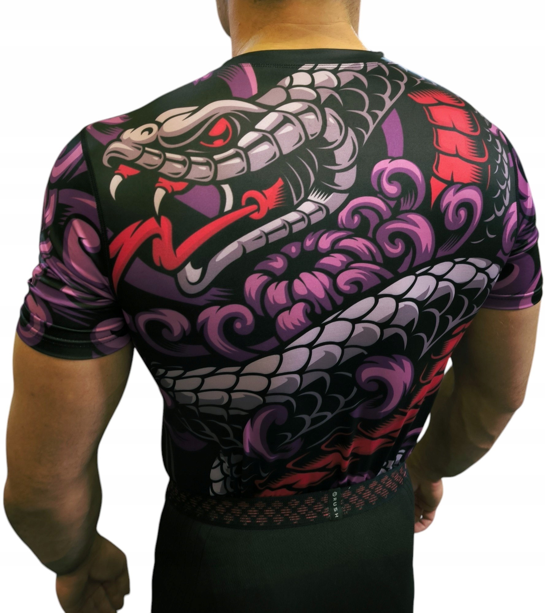 WarHouse Rashguard Krátký Rukáv "Viper" Černá L