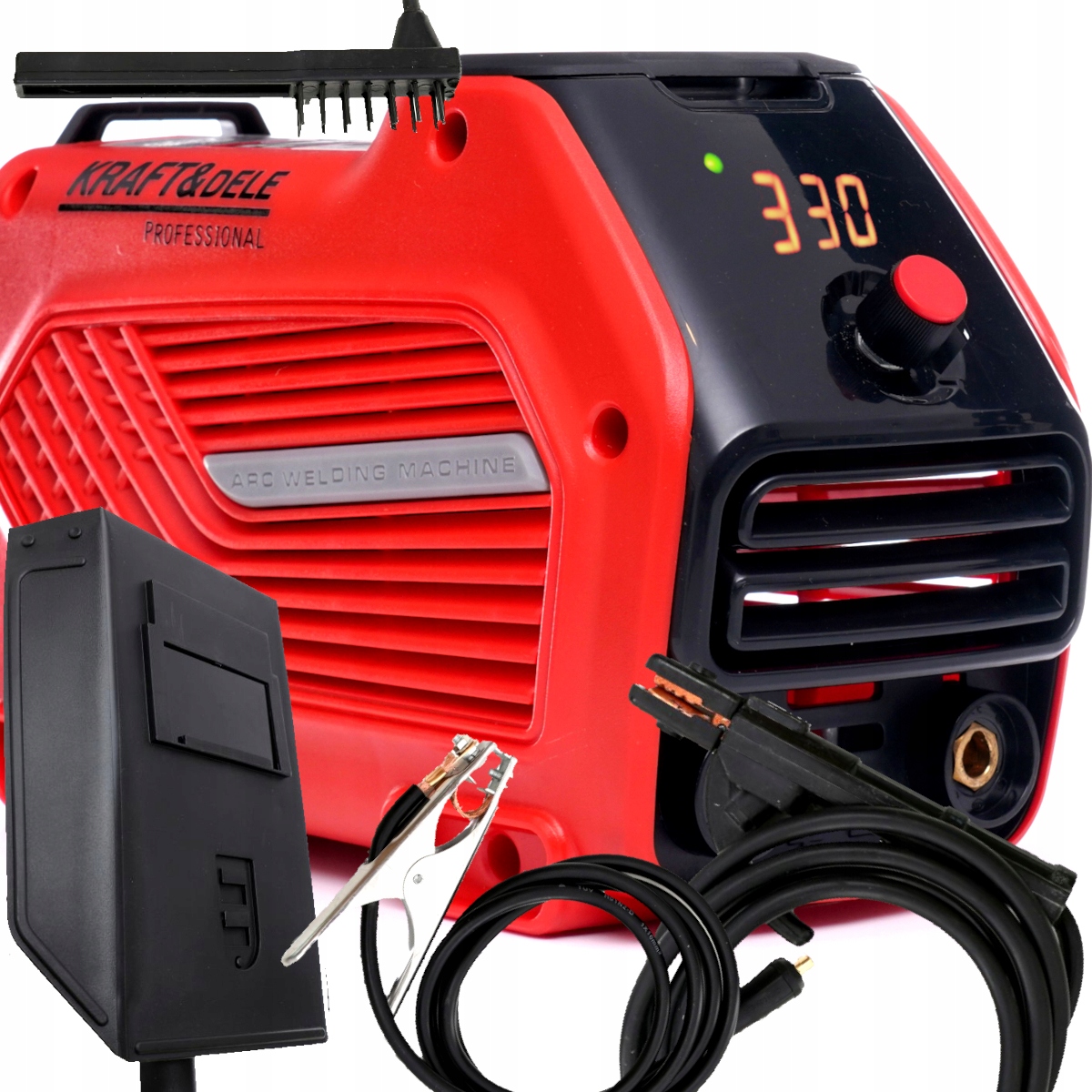 

Spawarka Inwertorowa 330A Igbt Elektrodowa Zestaw