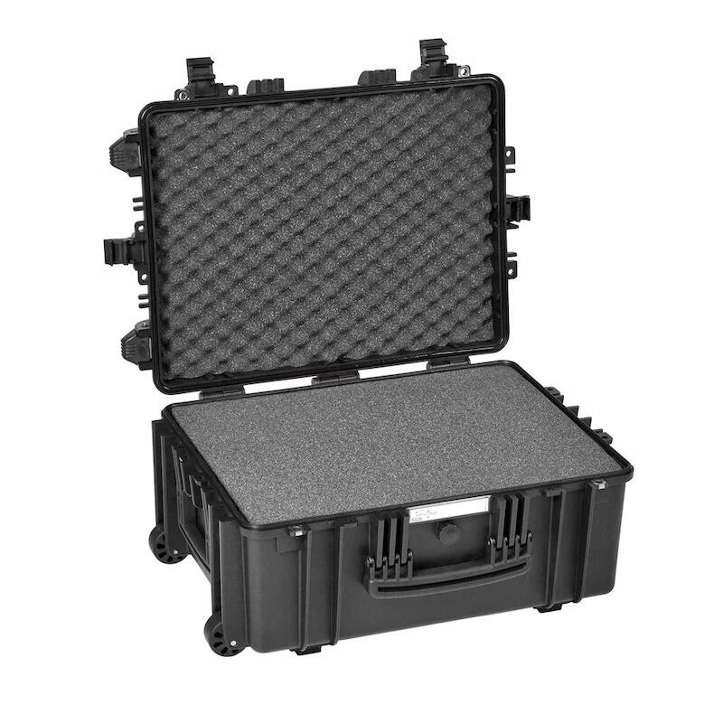 Explorer 5326 Black kufr (54x41x25 cm, 2x PreCubed molitan/kolečka/madlo, 1