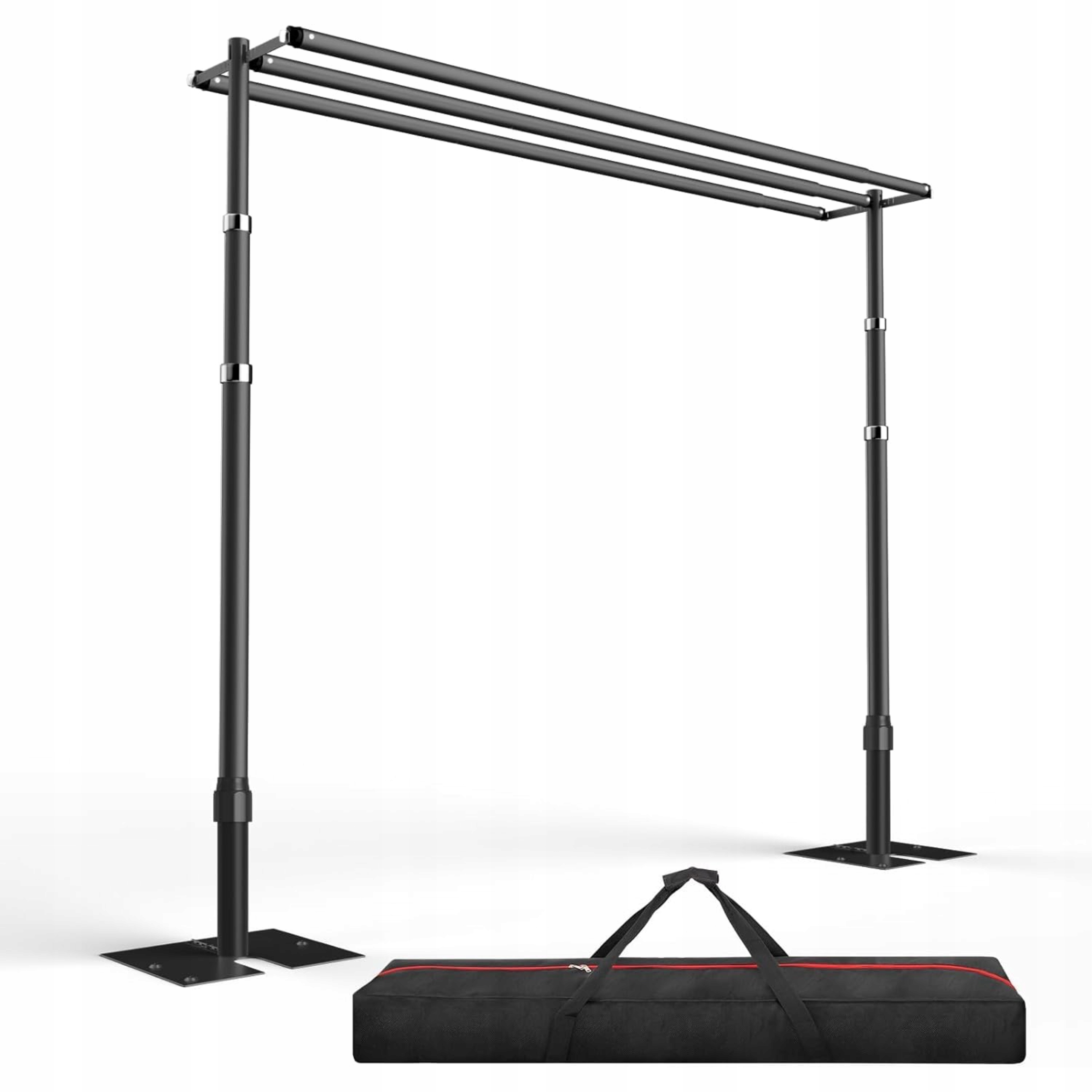 Stojak Tła Foto 10x10 Ft Metalowy Regulowany Ze Stabilną Ciężką Podstawą