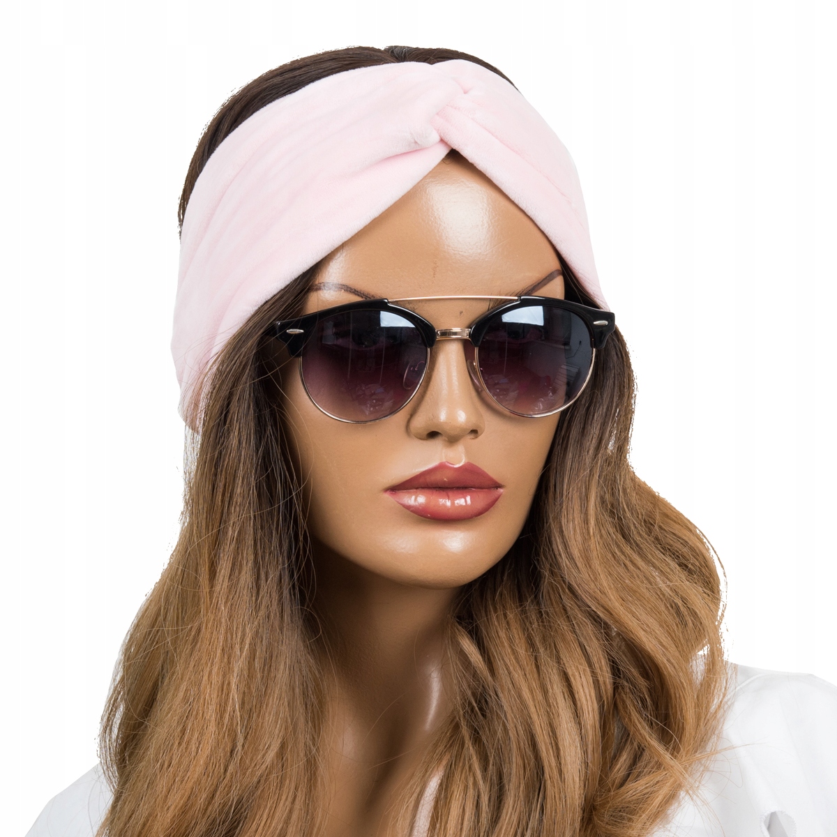 MODNA CIEPŁA OPASKA damska GRUBA WELUROWA KOLORY Model gruba, zimowa,PREZNET,JAKOŚĆ, welur turban węzeł