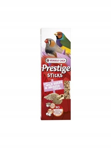 Levně 11 x Versele-Laga Baňky pro malé vrabcovité ptáky -VL-Prestige Sticks