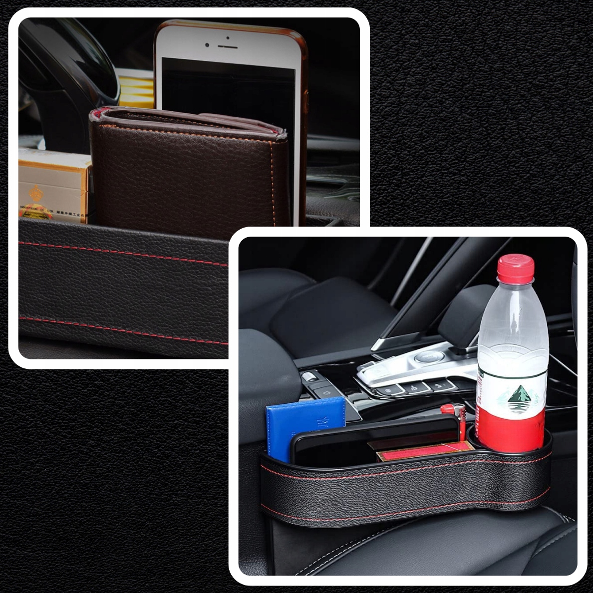 SCHOWEK ORGANIZER SAMOCHODOWY MIĘDZY FOTEL PRAWY Rodzaj na kubki