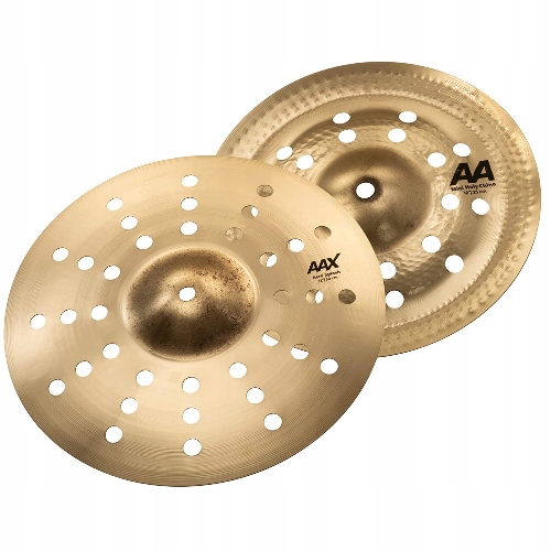 Perkusní činely Sabian Aa" Mini Monster Stack 12/10 Brilliant v barevném provedení