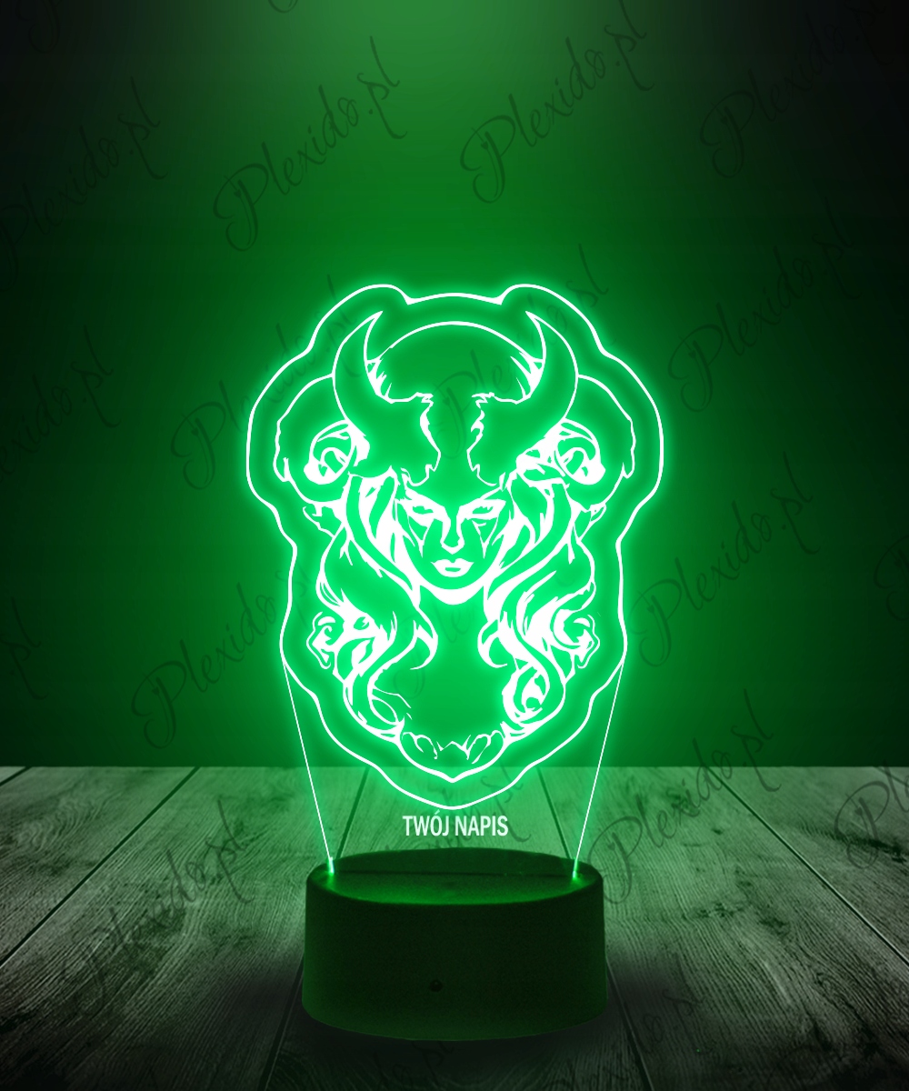 Lampka na Biurko Statuetka Led Diablo IV Lilith Marka Plexido