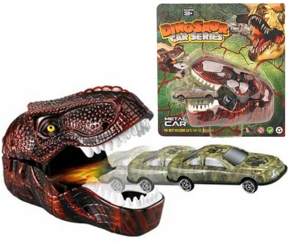 

Wyrzutnia Pistoler Paszcza Dinozaur Auto 2W1