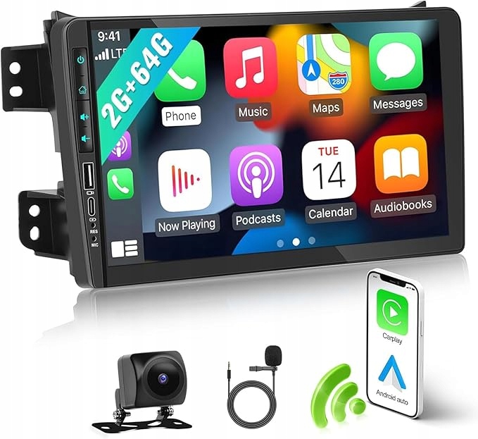 Autorádio Gps 2+64GB Suzuki Splash Ritz 08-14 Android