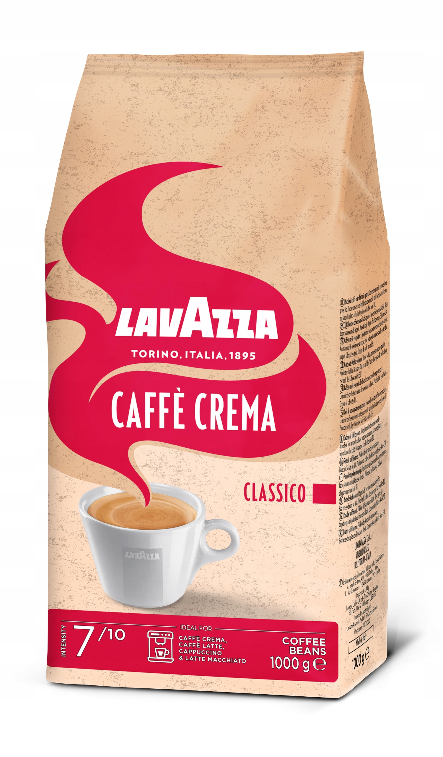 Lavazza Lavazza Caffè Crema Classico zrnková káva 1kg