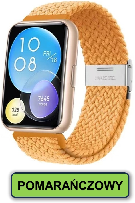 PASEK OPASKA BRANSOLETA DO HUAWEI WATCH FIT 2 DUŻO KOLORÓW | WYSOKA JAKOŚĆ! Kompatybilność Huawei