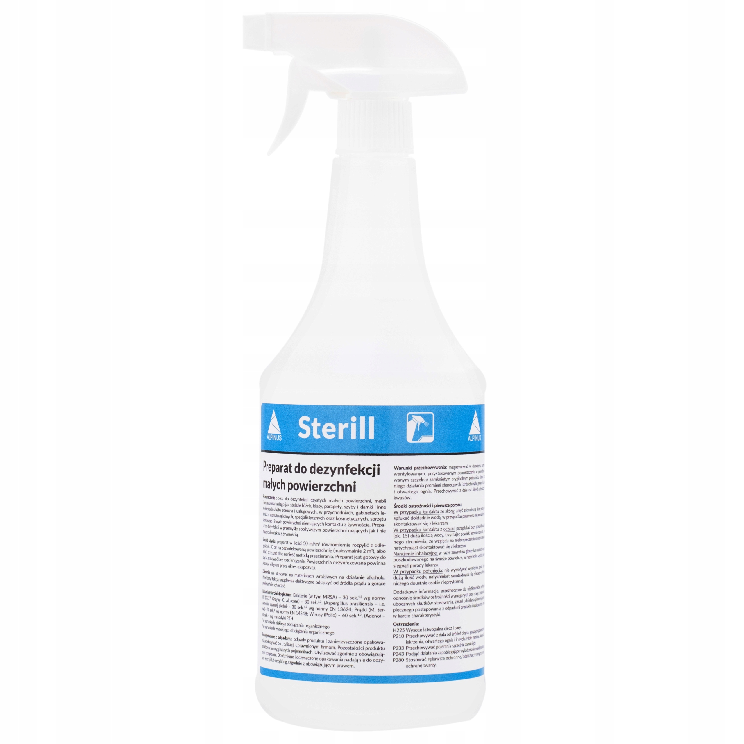 

Preparat do Dezynfekcji Powierzchni SterillHand 1l
