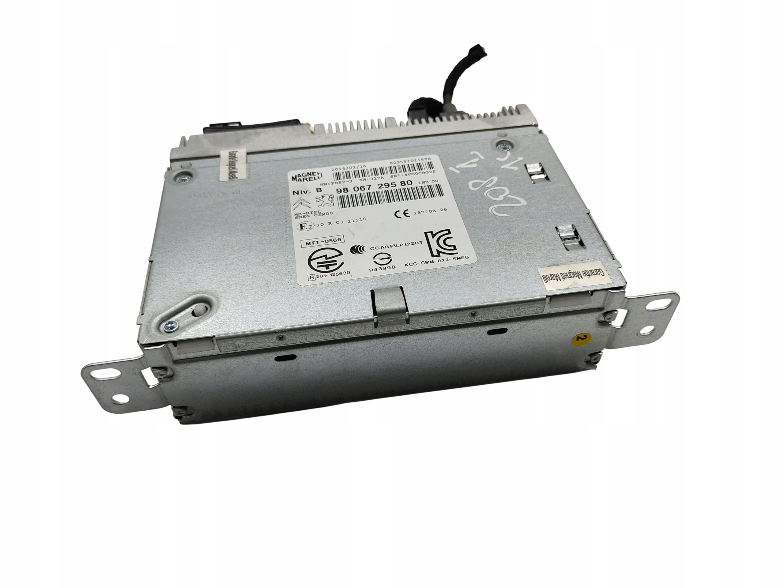 FABRYCZNE RADIO CD NAWIGACJA PEUGEOT 208 I 9806729580 2012-2019