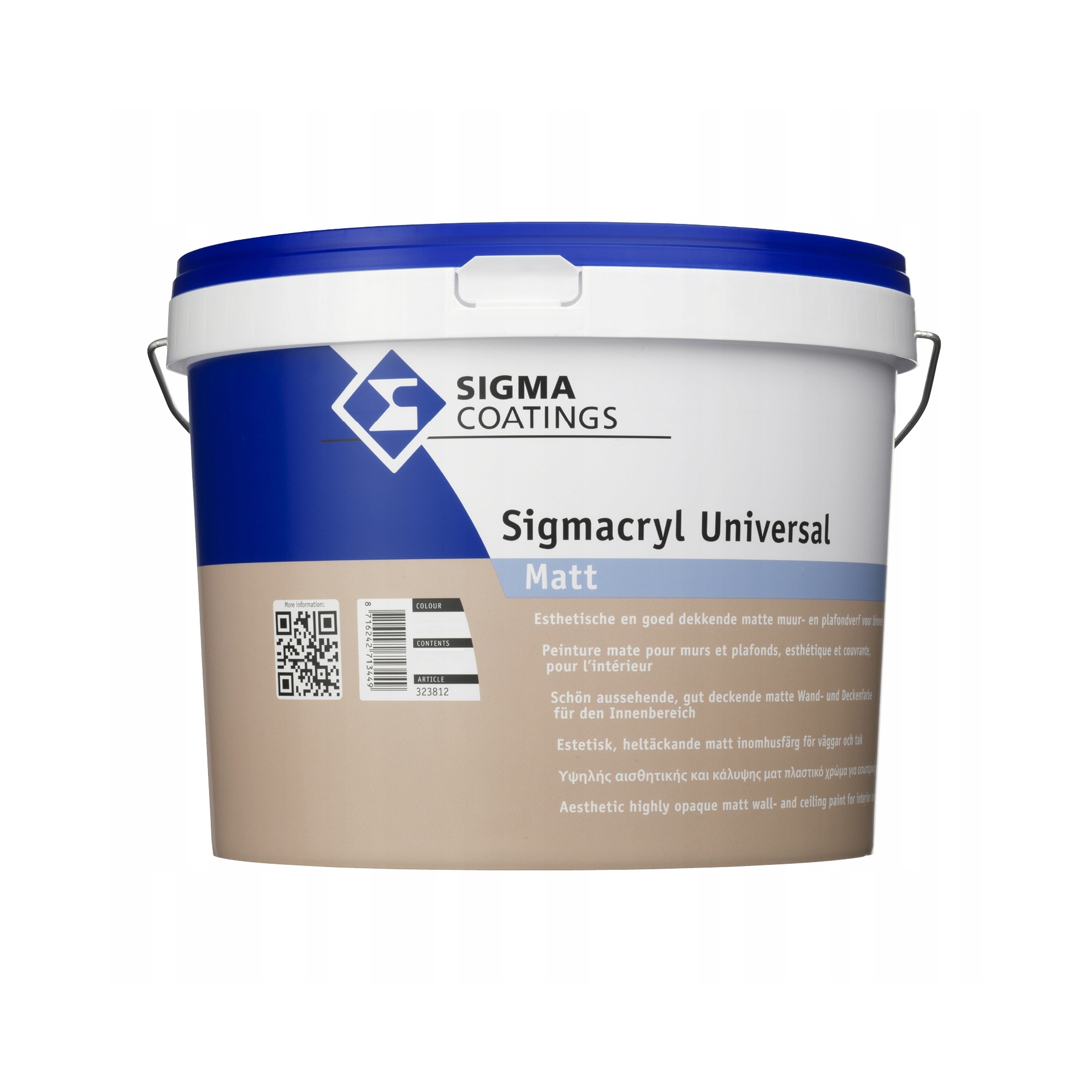 Farba Sigmacryl Universal Mat 5 L Zn