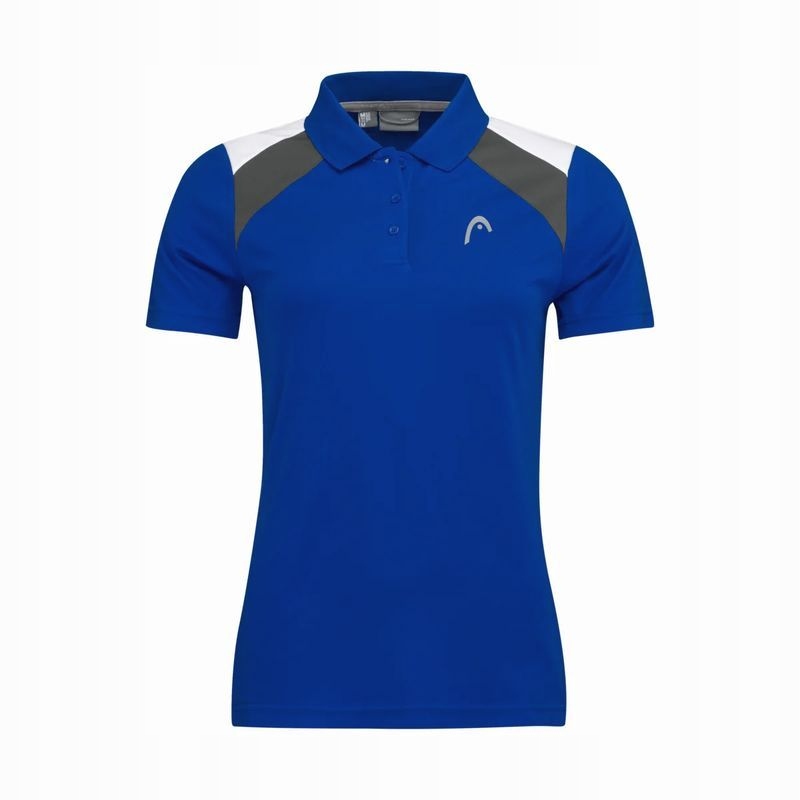 Dámské Tričko Head Club Tech Polo Shirt Women 2022 Royal Blue S