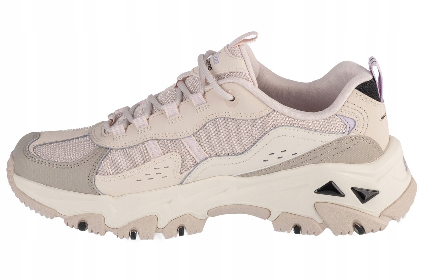 Skechers D'lites Hiker ^36^ Sportovní boty Dámské Tkanina Béžová