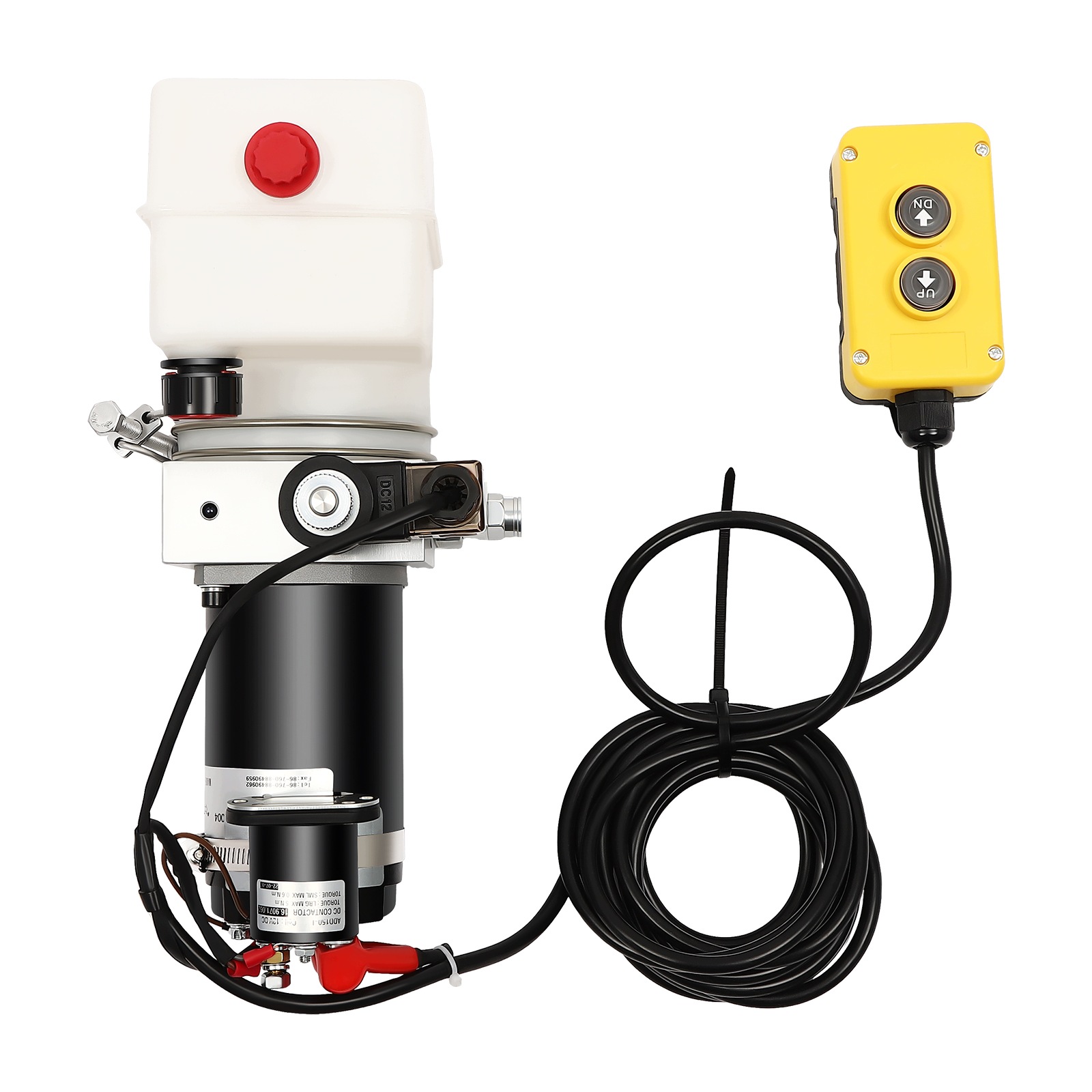 Hydraulické Čerpadlo Pro Sklopný Přívěs 12V 800W Jednotka 18MPA