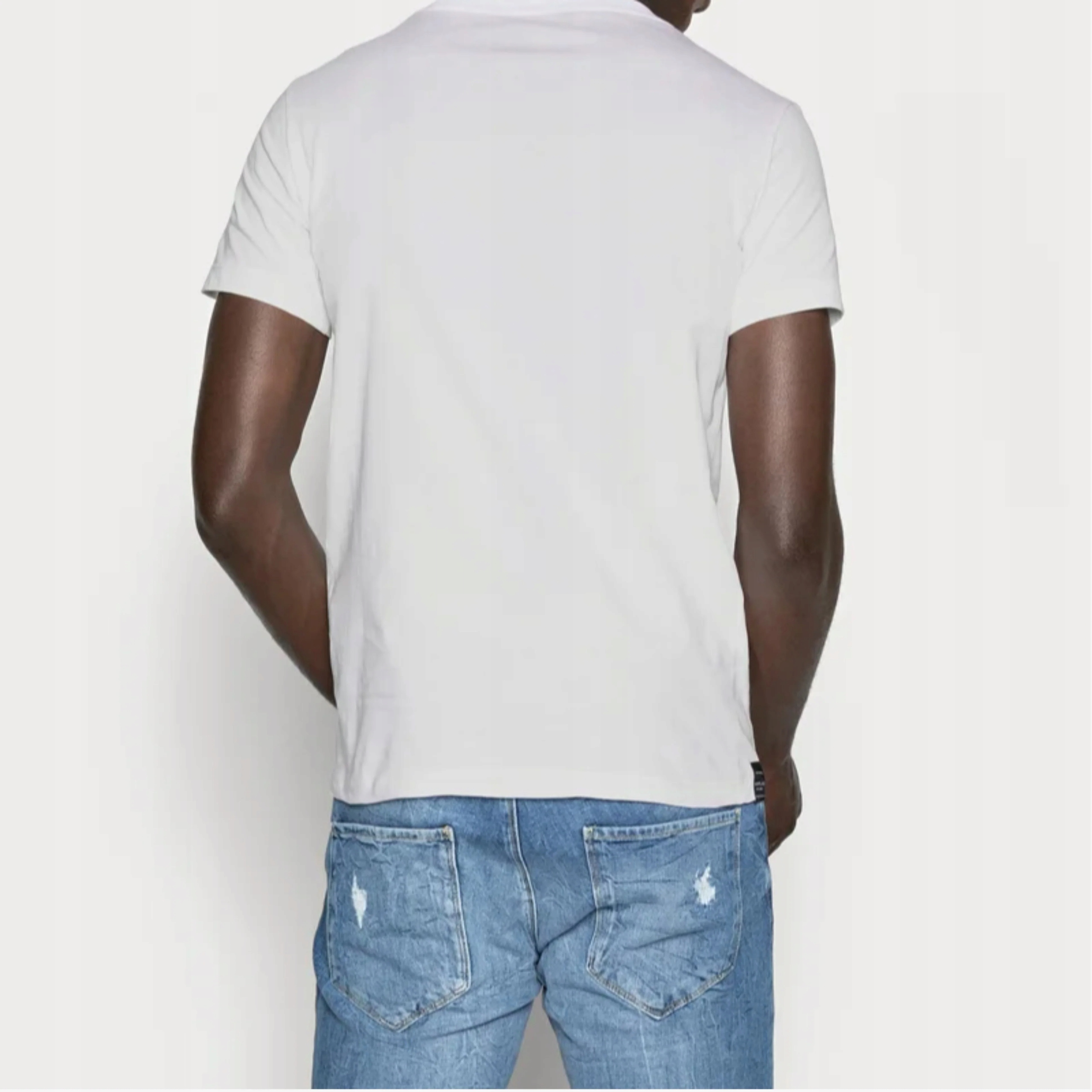 Replay T-shirt Biały Męski S Rozmiar S