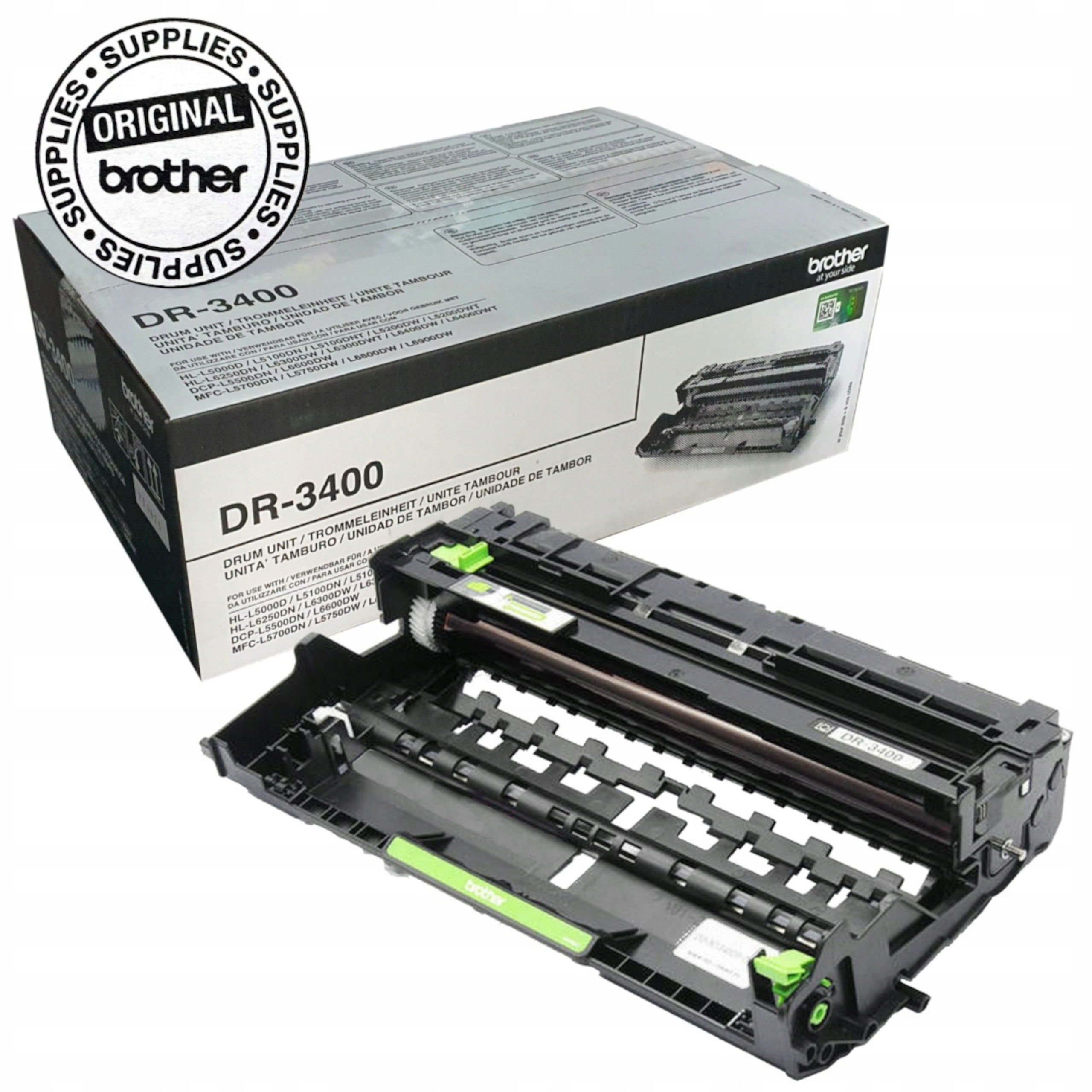 Bęben Brother DR3400 DR-3400 50000 stron orginalny DRUM