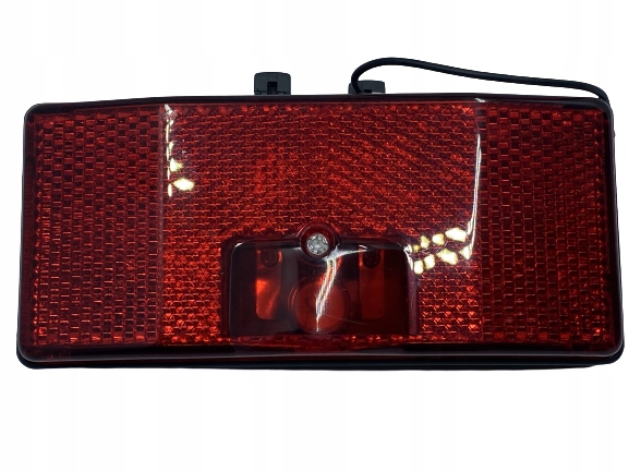 LAMPA ROWEROWA NA BAGAŻNIK TYŁ NA DYNAMO