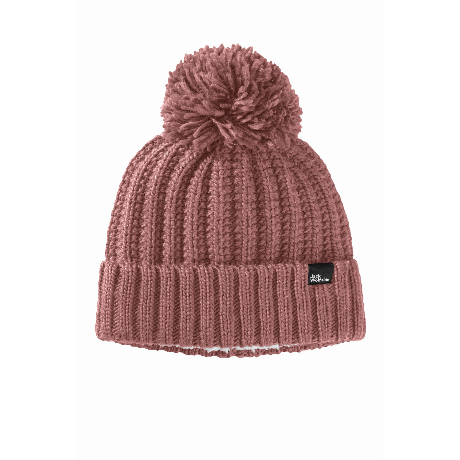Czapka na zimę Jack Wolfskin Highloft Knit Beanie W afterglow S