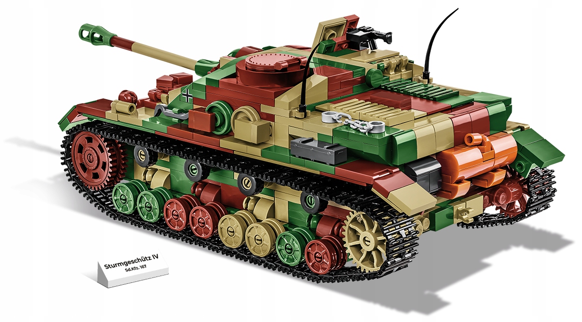 klocki COBI 2576 Sturmgeschütz IV Sd.Kfz.167 Niszczyciel