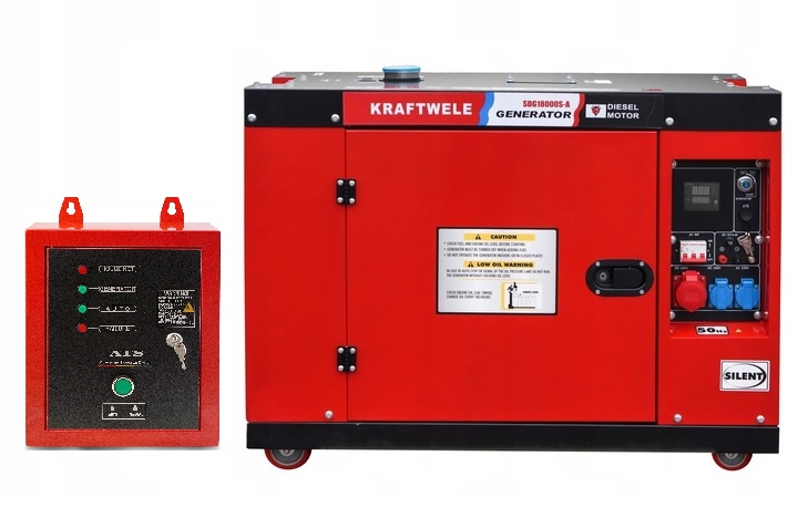 GENERATOR AGREGAT PRĄDOTWÓRCZY 18KVA 3F 400V ATS