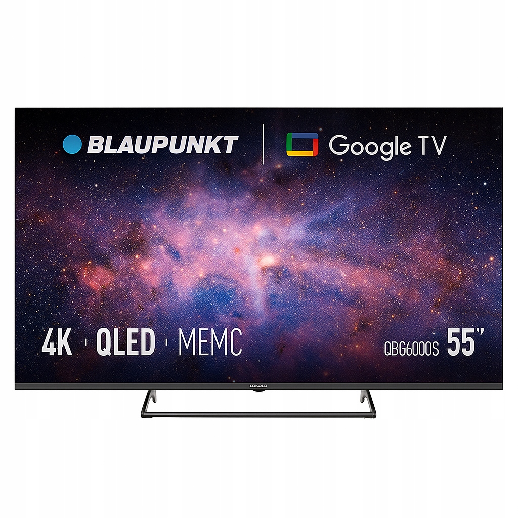 Telewizor Qled Blaupunkt 55QBG6000S 55 4K Google Tv Dolby Vision Czarny