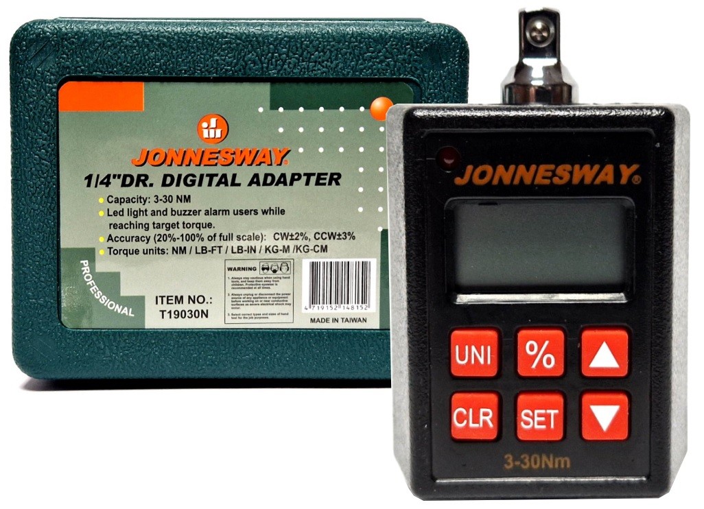 

Adapter Elektroniczny Dynamometryczny 3-30Nm 1/4'
